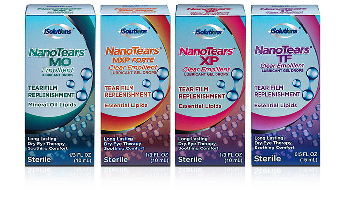 NanoTears® is a unique innovation in Dry Eye Therapy that contains Nanopids®, tiny soothing lipids that revitalize the eye natural lubrication by restoring the lipid layer of the tear film, and providing a barrier to tear loss.